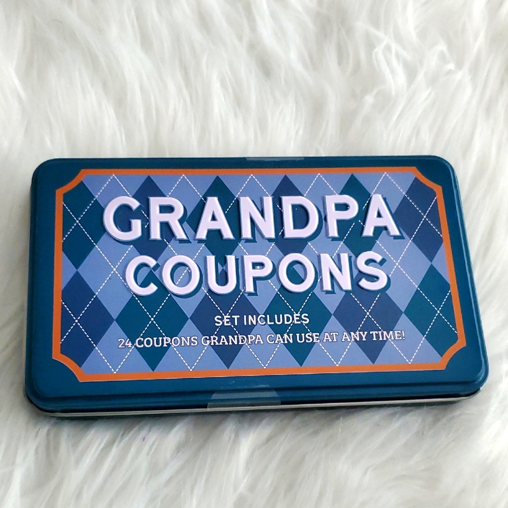 Grandpa Coupons Set Of 24 Coupons For Grandpas NWT Sealed